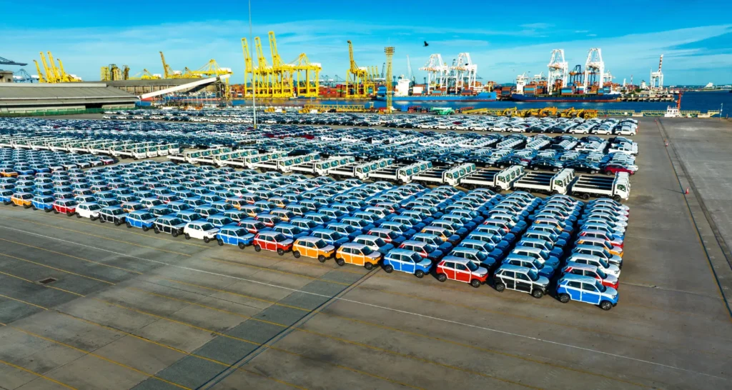 import car from Japan to Dubai,