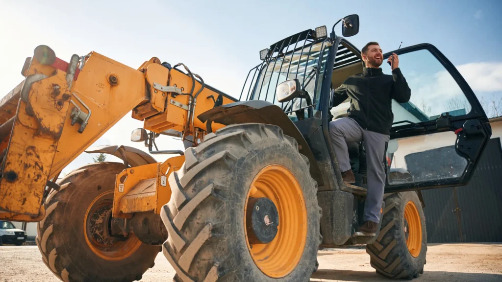 import heavy equipment from Japan